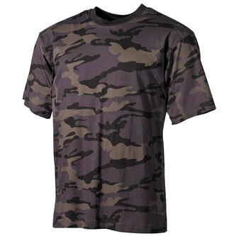 Triko s krátkým rukávem MFH US - darkcamo, S