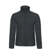 Mikina pánská B&C Micro Fleece - šedá, 4XL