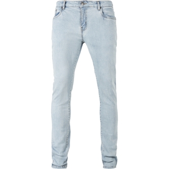 Džíny Urban Classics Slim Fit Zip Jeans - modré, 31/34