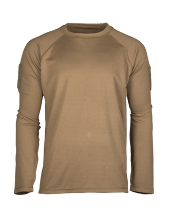 Triko funkční Mil-Tec Tactical Quickdry 1/1 - hnědé, XL