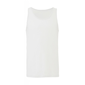 Nátělník Bella Jersey Tank - bílý, XXL