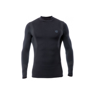 Pánské funkční sportovní triko Vivasport dlouhý rukáv - černé, XXL