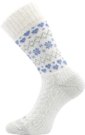 VoXX® ponožky Veltra smetanová-modrá 39-42 (26-28) 1 pár