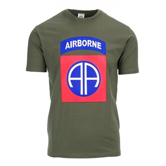 Tričko Fostex 82nd Airborne Big - olivové, L