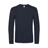 Triko s dlouhým rukávem B&C LSL Ultra - navy, XL