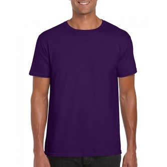Triko Gildan Ring Spun - fialové, 4XL