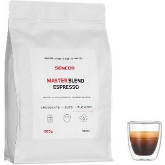 Zrnková káva SENCOR Master Blend Espresso 1kg