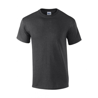 Triko Gildan Ultra - tmavě šedé-bílé, L