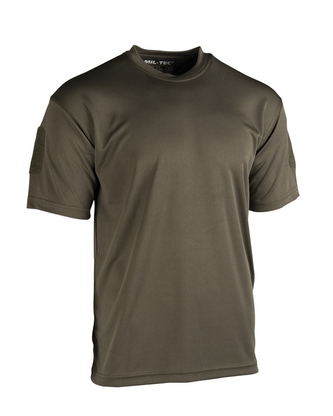Triko funkční Mil-Tec Tactical Quickdry 1/2 - olivové, S