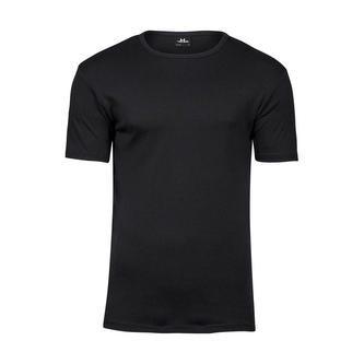 Triko pánské Tee Jays Interlock - černé, XL