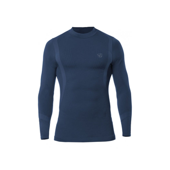 Pánské funkční sportovní triko Vivasport dlouhý rukáv - navy, XXL
