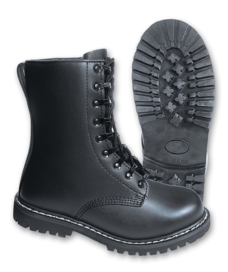 Boty Brandit Paratrooper BW - černé, 40