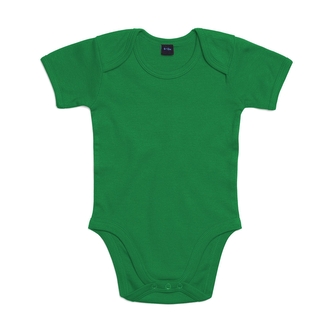 Dětské body Babybugz Organic Baby Short - zelené, 3-6 měsíců