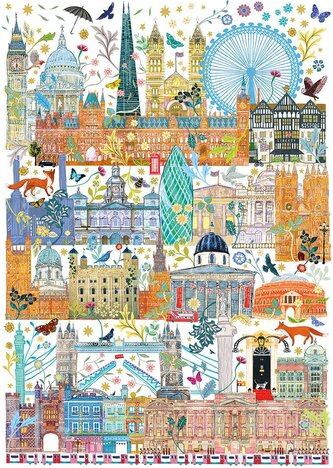 GIBSONS Puzzle Londýnské panorama 1000 dílků