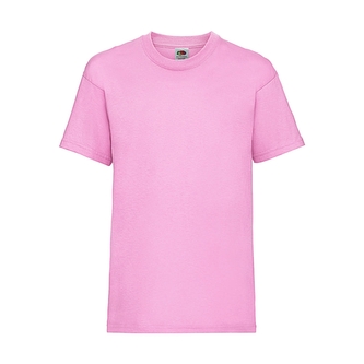 Tričko dětské Fruit of the Loom - světle růžové, 128