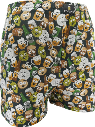Lonka® trenýrky Karlos PiVoXX PIVO/funny XXL 1 ks