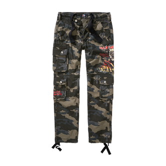 Kalhoty Brandit Iron Maiden Pure Vintage Slim - darkcamo, L