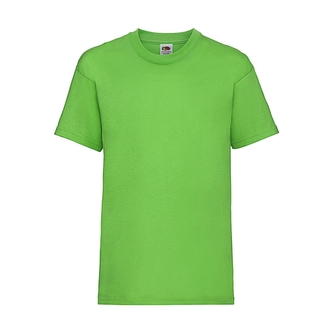 Tričko dětské Fruit of the Loom - světle zelené, 164