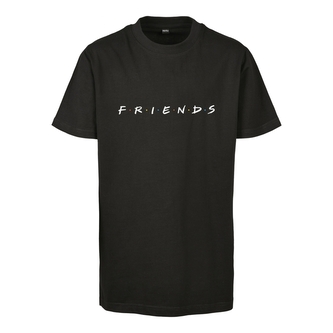 Triko dětské Mister Tee Friends Logo - černé, 110/116