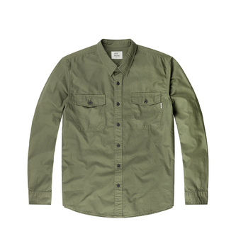 Košile pánská Vintage Industries Boston - olivová, L