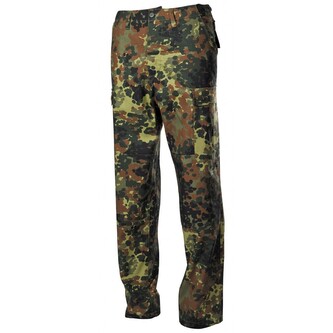 Bojové kalhoty US BDU - flecktarn, XL