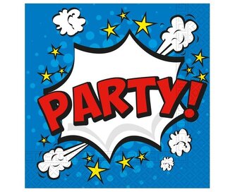 Serwetki papierowe Boom Party 20szt