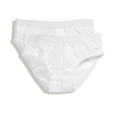 Slipy Fruit of the Loom Sport 2 ks - bílé, M