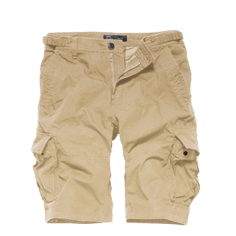 Kraťasy Vintage Industries Terrance - béžové, L