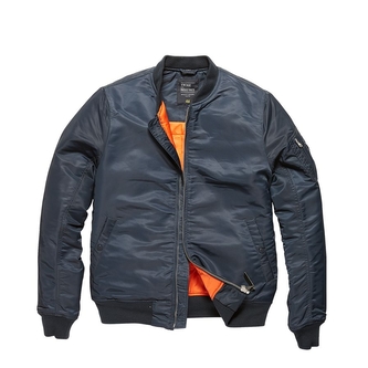 Bunda Vintage Industries Westford MA1 - navy, M
