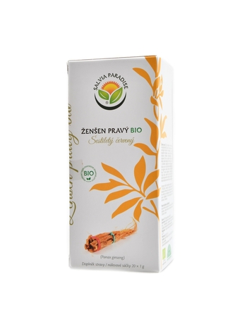 Salvia paradise - Ženšen pravý červený 6ti letý nálevové sáčky 20 x 1 g