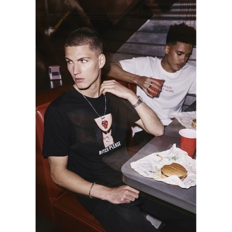 Triko Mister Tee Bitch Please - černé, XL