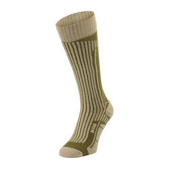 Podkolenky M-Tac Coolmax 75 % Long - olivové-coyote, 39-42