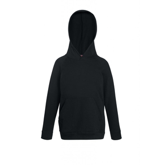 Mikina dětská Fruit of the Loom - černá, 152