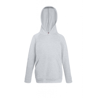 Mikina dětská Fruit of the Loom - šedá, 140