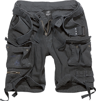 Kraťasy Brandit Savage Vintage - černé, S