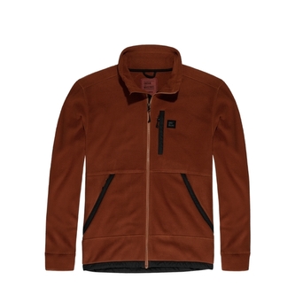 Mikina Vintage Industries Valerio Hollow Fibre - červená, S