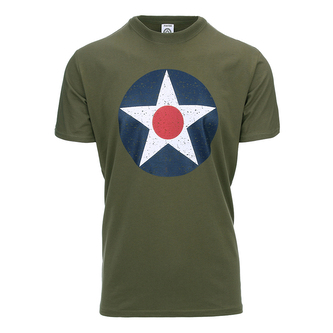 Tričko Fostex US Army Air Corps - olivové, S