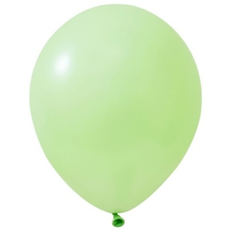 Balonky 25 cm/10" - makronkové zelené 100 ks