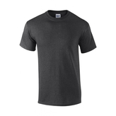 Triko Gildan Ultra - tmavě šedé-bílé, XL