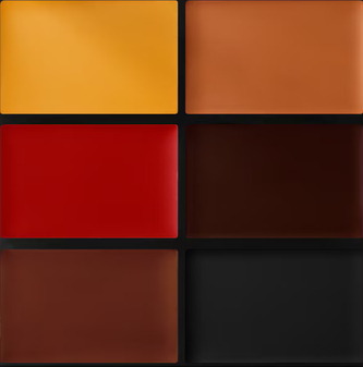 MAC Cosmetics Paletka pro rozjasnění tváře (Pro Conceal and Correct Palette) 6 g Odstín Deep woman