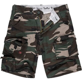 Kraťasy Surplus Trooper - woodland, 4XL