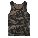 Tílko Brandit Tank Top - darkcamo, 3XL