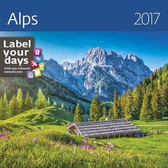 Kalendář nástěnný 2017 - Alps 300x300cm