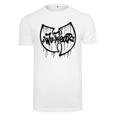 Triko Wu-Wear Dripping Logo - bílé, M