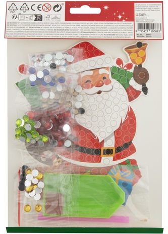 Diamantové obrázky XL Santa