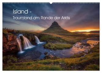 Island - Traumland am Rande der Arktis (Wandkalender 2025 DIN A2 quer), CALVENDO Monatskalender