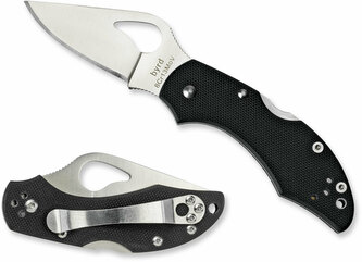 Byrd BY10GP2 Robin 2 Black vreckový nôž 6,4 cm, čierna, G10
