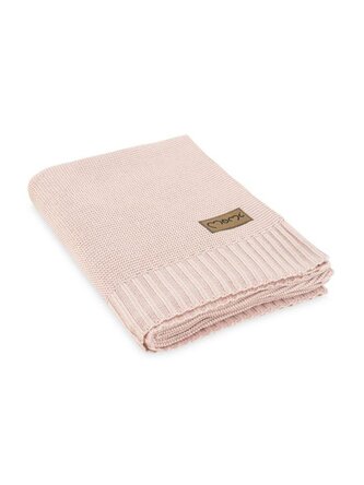 Dětská pletená deka MoMi HUG růžová