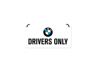 Nekupto Závěsná cedule BMW Drivers Only NA28034