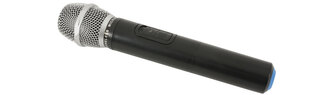 QTX QHH-864.8 UHF ruční mikrofon pro QTX zvukové systémy, 864.8 MHz QTX QHH-864.8 UHF ruční mikrofon pro QTX zvukové systémy, 864.8 MHz